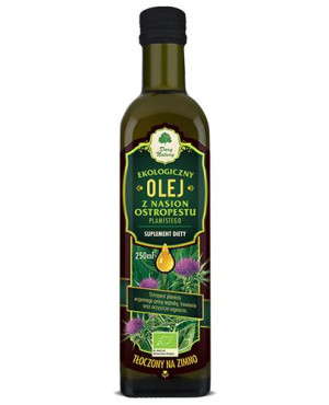 Dary Natury Ekologiczny olej z nasion ostropestu plamistego 250 ml cena, opinie, stosowanie