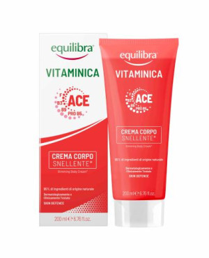 Equilibra Vitaminica, krem do ciała wyszczuplający, 200 ml
