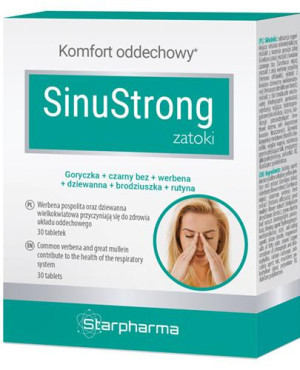 Starpharma, SinuStrong Zatoki, tabletki, 30 sztuk