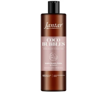 Jantar Coco Bubbles Nawilżająca piana do kąpieli z esencją bursztynową i kokosem, 400 ml