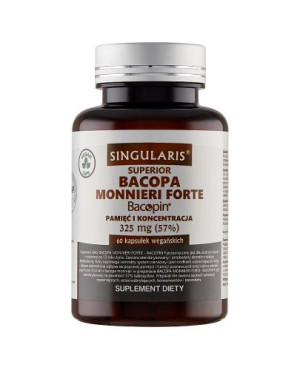 Singularis Superior Bacopa Monnieri Forte - Bacopin 325 mg - 60 kapsułek