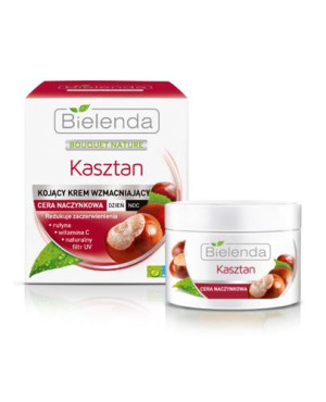 Bielenda Kasztan Kojący krem wzmacniający dzień/noc, 50 ml