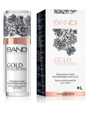 Bandi Gold Philosophy Peptydowy krem odmładzający pod oczy, 30 ml