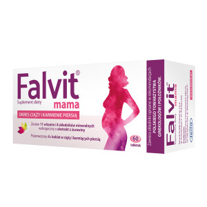 Falvit mama, tabletki powlekane, 60 sztuk
