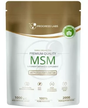 Progress Labs MSM Siarka Organiczna proszek 1000 g