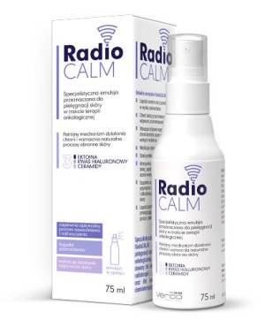 RadioCALM, emulsja dla skóry w trakcie terapii onkologicznej, 75 ml