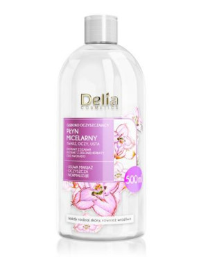 Delia Głęboko oczyszczający płyn micelarny, 500 ml
