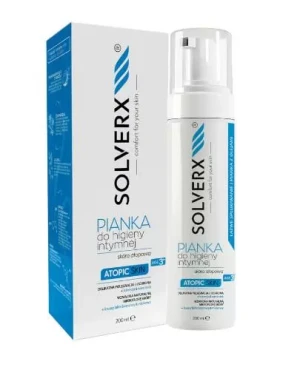 Solverx Pianka do higieny intymnej skóra atopowa 200 ml