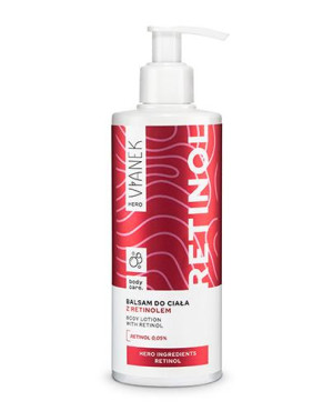 Vianek Hero Retinol, Balsam do ciała z retinolem, 300 ml