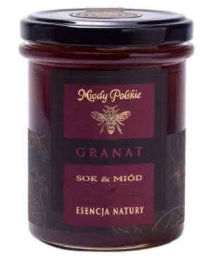 Miody Polskie Sok & Miód Granat 250 g