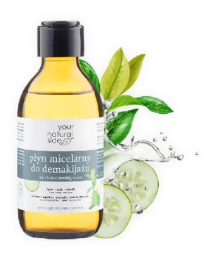 Your Natural Side Płyn micelarny do demakijażu ogórek, zielona herbata, 50 ml