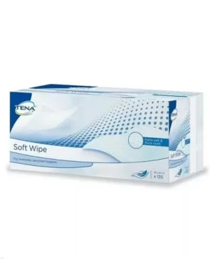Tena Soft Wipe suche chusteczki oczyszczające 135 sztuk