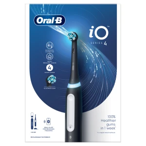 Oral-B iO Series 4 Black Szczoteczka Elektryczna, 1 sztuka