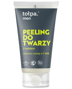 Tołpa Men Peeling do twarzy z imbirem, 150 ml