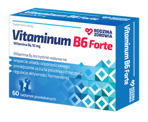 Rodzina Zdrowia, Vitaminum B6, tabletki, 60 szt