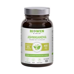 Biowen, Ashwagandha, kapsułki, 120 sztuk