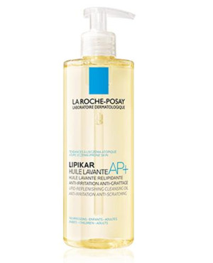 LA ROCHE-POSAY LIPIKAR Olejek myjący AP+ uzupełniający poziom lipidów, przeciw podrażnieniom skóry, 400 ml