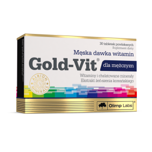 Olimp Labs, Gold-Vit dla mężczyzn, tabletki powlekane, 30 sztuk
