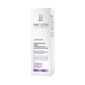 IWOSTIN CAPILLIN Wzmacniający krem na naczynka na noc, 40 ml