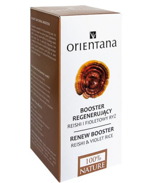 Orientana Booster regenerujący Reishi i fioletowy ryż, 30 ml