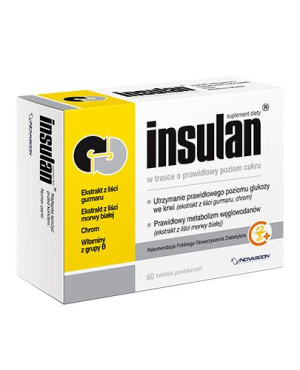 INSULAN, tabletki, 60 sztuk