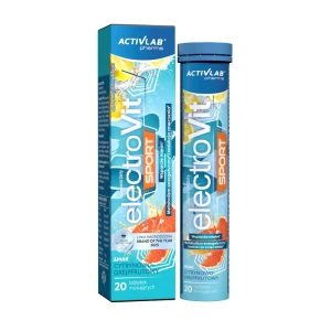 ActivLab Pharma, ElectroVit SPORT smak cytryna grejpfrut, tabletki musujące, 20 sztuk