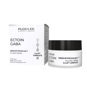 Flos-Lek Ectoin Gaba, krem wypełniający do twarzy 3 x lift Complete, 50 ml