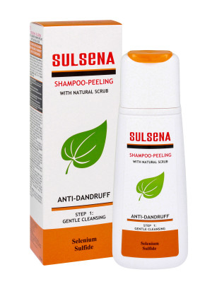 Sulsena, Szampon-peeling z naturalnym peelingiem, 150 ml