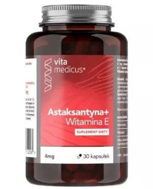 VitaMedicus Astaksantyna + Witamina E 30 kapsułek