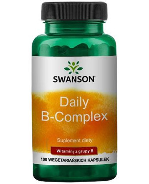 Swanson Daily B-Complex, kapsułki, 100 sztuk
