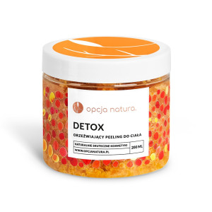 Opcja Natura, peeling detox do ciała, 210 ml