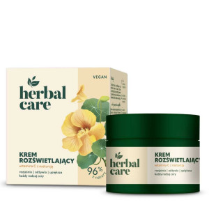 Herbal Care Rozświetlający krem witamina C z nasturcją, 50 ml
