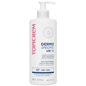 Topicrem, Dermo Specific Ur-10 anti-roughness smoothing cream, wygładzający krem przeciw szorstkości, 500 ml