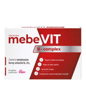 MebeVIT B-complex, 60 tabletek