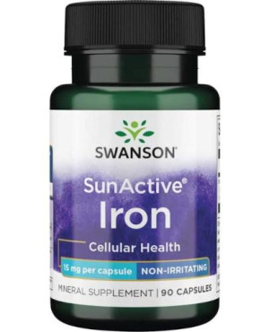 SWANSON SunActive Żelazo - 90 kaps.