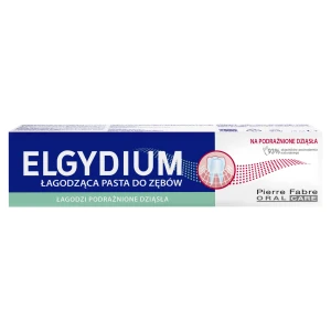 Elgydium na podrażnione dziąsła, Pasta do zębów, 75 ml
