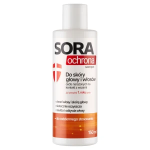 Sora Ochrona Szampon-żel do skóry głowy, 150 ml
