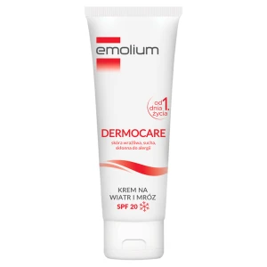 Emolium Dermocare, krem na wiatr i mróz SPF 20, 75 ml