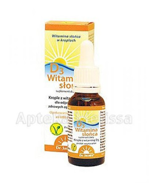 DR JACOBS D3 Witamina słońca - 20 ml