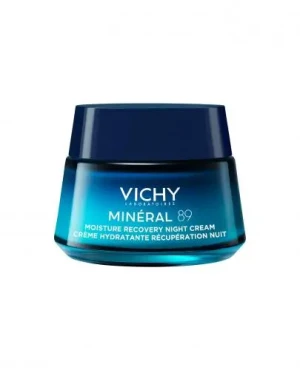 Vichy Mineral 89, nawilżająco-regenerujący krem na noc z melatoniną, 50 ml