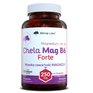 Olimp, Chela-Mag B6 Forte, kapsułki, 90 sztuk