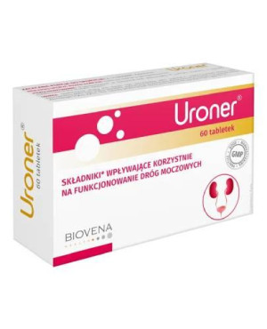 URONER, tabletki, 60 sztuk