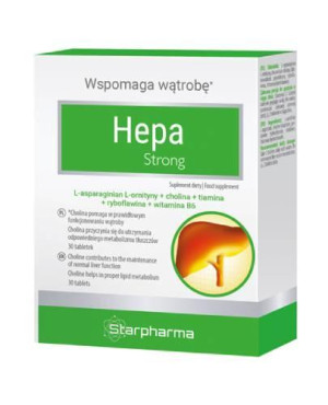 Starpharma, Hepa Strong, tabletki, 30 sztuk