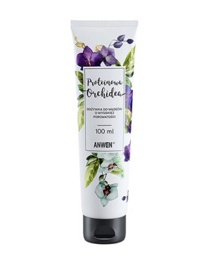 Anwen Proteinowa Orchidea, Odżywka do włosów o wysokiej porowatości, 100 ml