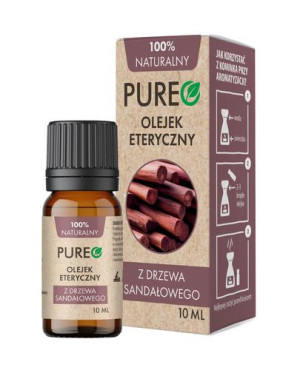 Pureo, naturalny olejek eteryczny z Drzewa Sandałowego, 10 ml
