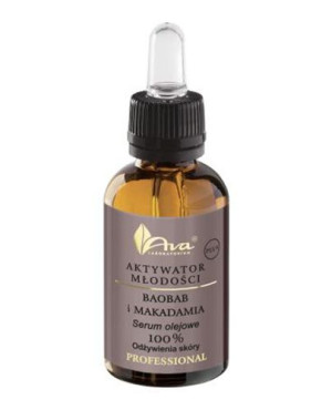 Ava Laboratorium Aktywator Młodości PLUS Baobab i Makadamia Serum olejowe, 30 ml