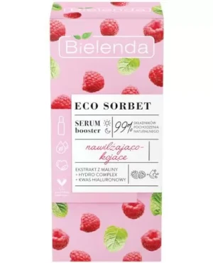 Bielenda Eco Sorbet Malina serum booster nawilżająco-kojący 30 ml