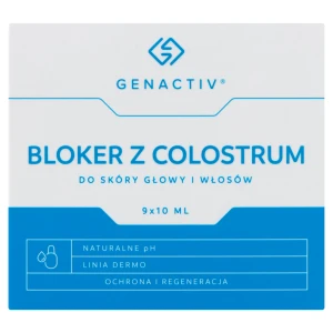 Genactiv Colosregen bloker, płyn do skóry głowy i włosów, 9x10 ml