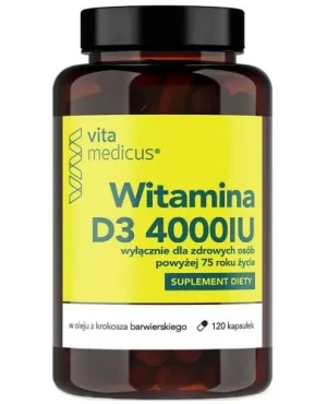 VitaMedicus witamina D3 4000UI 120 kapsułek