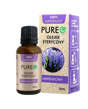 Pureo Naturalny Olejek eteryczny z lawendy, 30 ml